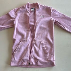 Pink under Armour zip up